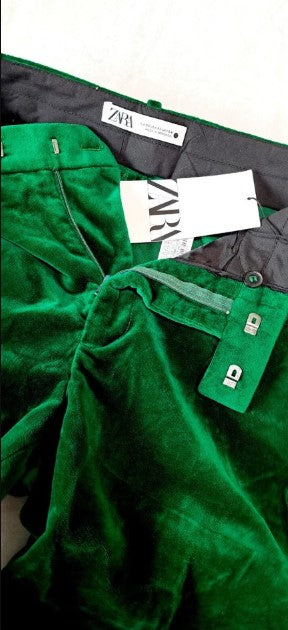 Pantalón velvet (terciopelo) ZARA