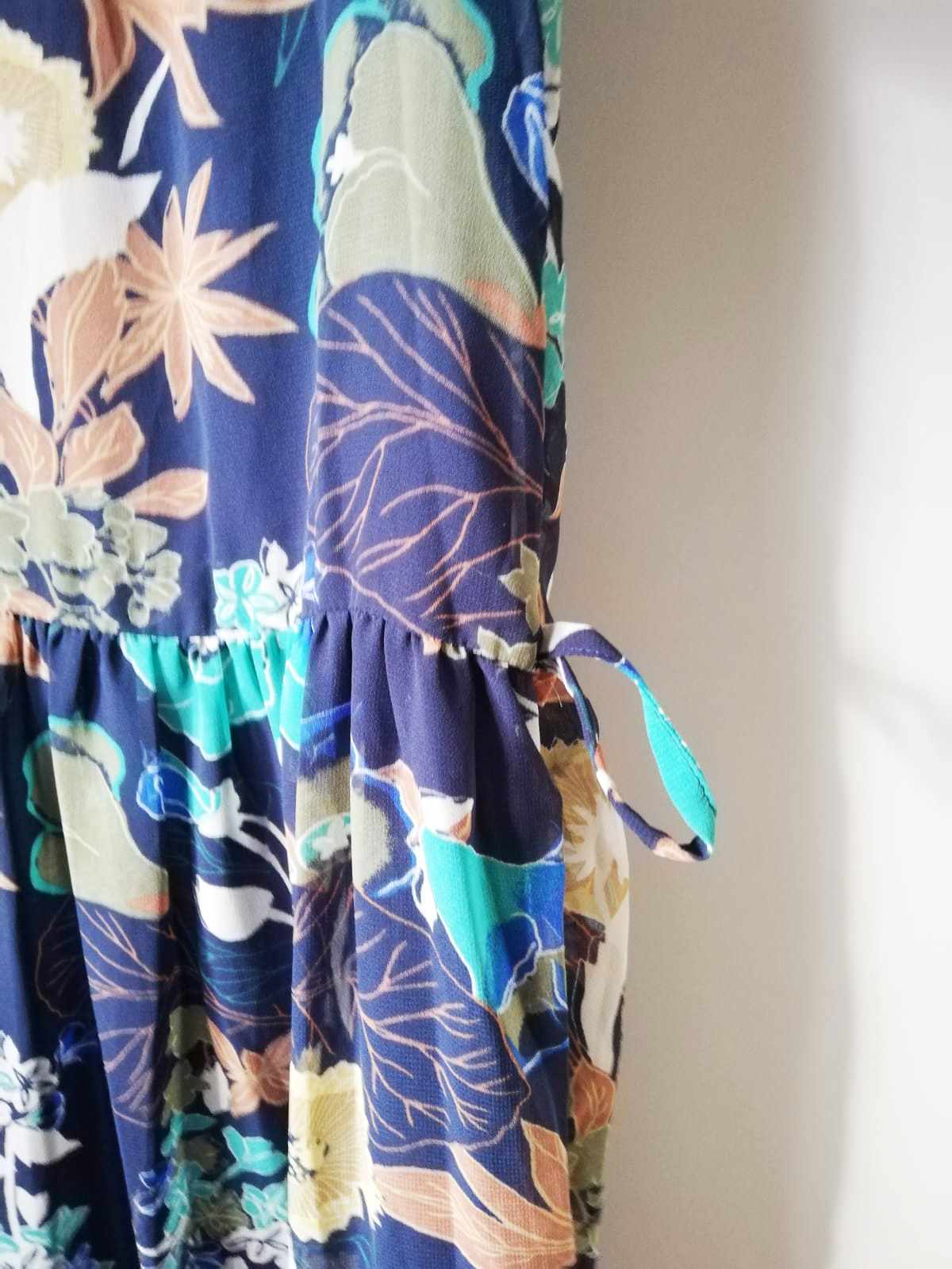 Vestido largo floreado H&M