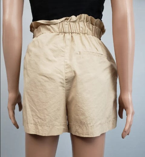 Short tela beige