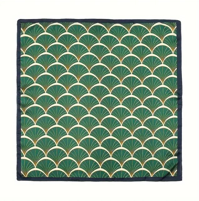 Pañuelo verde satín