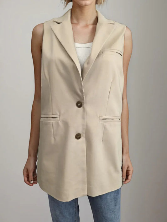 Blazer sin mangas
