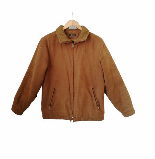 Chaqueta camel acolchada