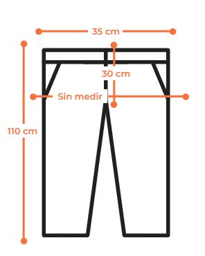 Pantalón tela negro