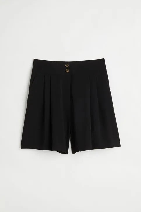 Short tela negro