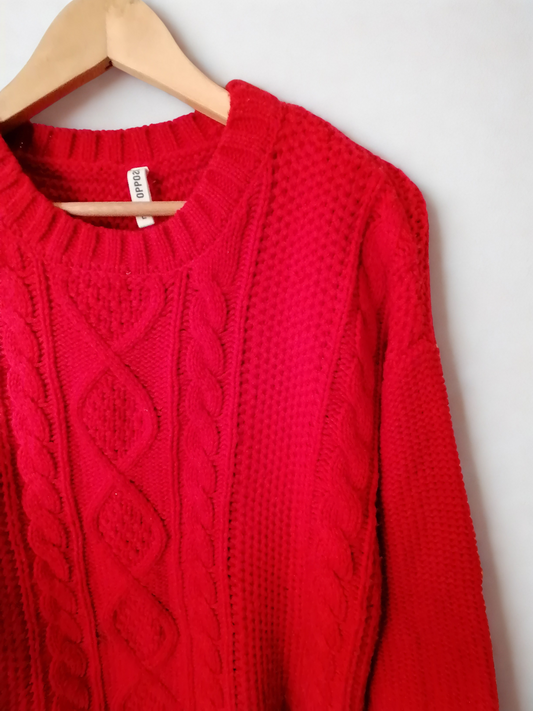 Sweater rojo Opposite